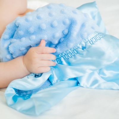 Minky Dot - Personalized Blanket
